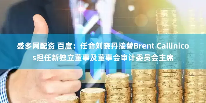 盛多网配资 百度：任命刘晓丹接替Brent Callinicos担任新独立董事及董事会审计委员会主席